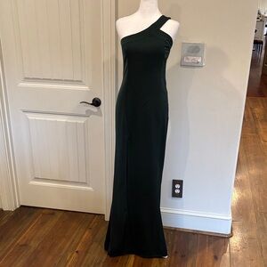 NBD Classic dark green dress